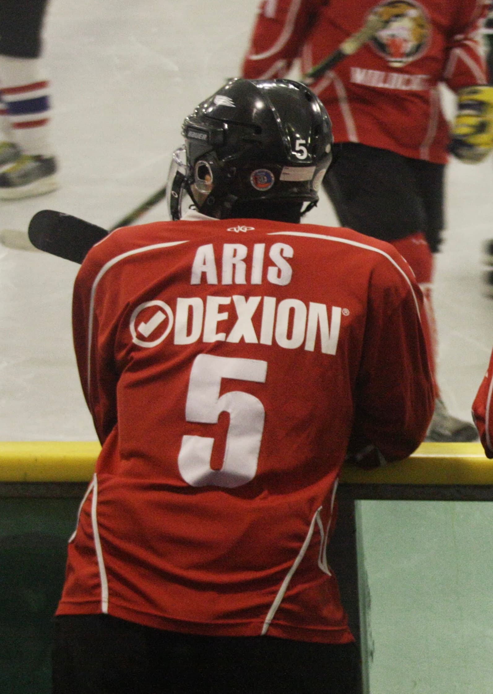 Aris #5 on the ice